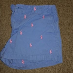 Light blue shorts